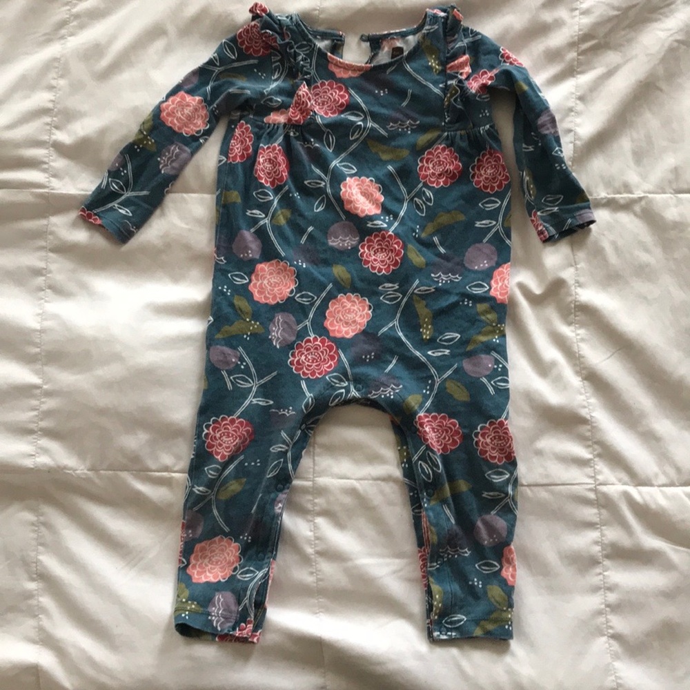 Tea Collection floral one piece size 12-18